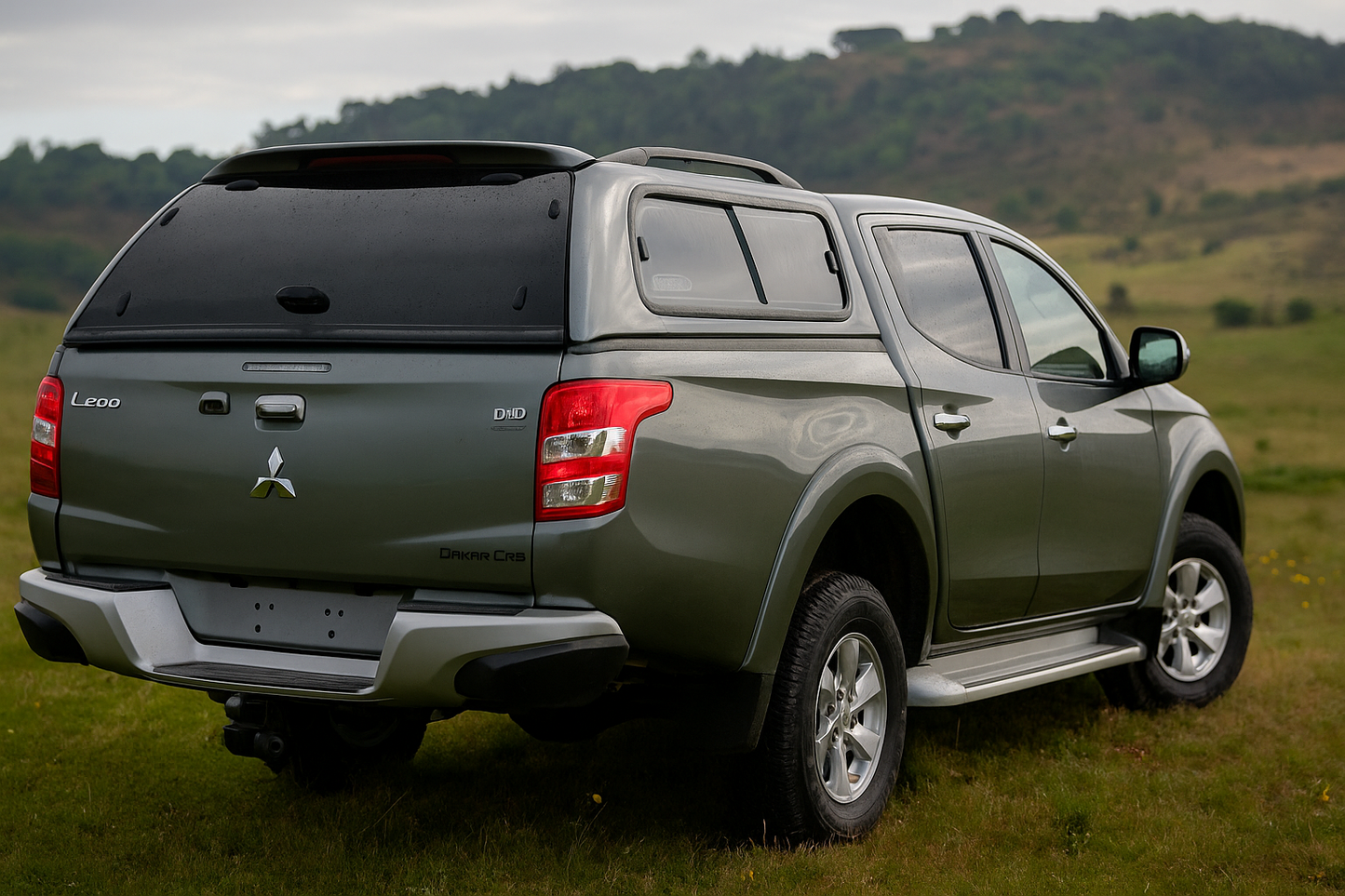 CUPULA MITSUBISHI L200 D/C (2016+) -VIDRIOS TINTEADOS- | CARRYBOY -A PEDIDO- VALOR INCLUYE PINTURA E INSTALACION EN NUESTRO LOCAL EN SANTIAGO.