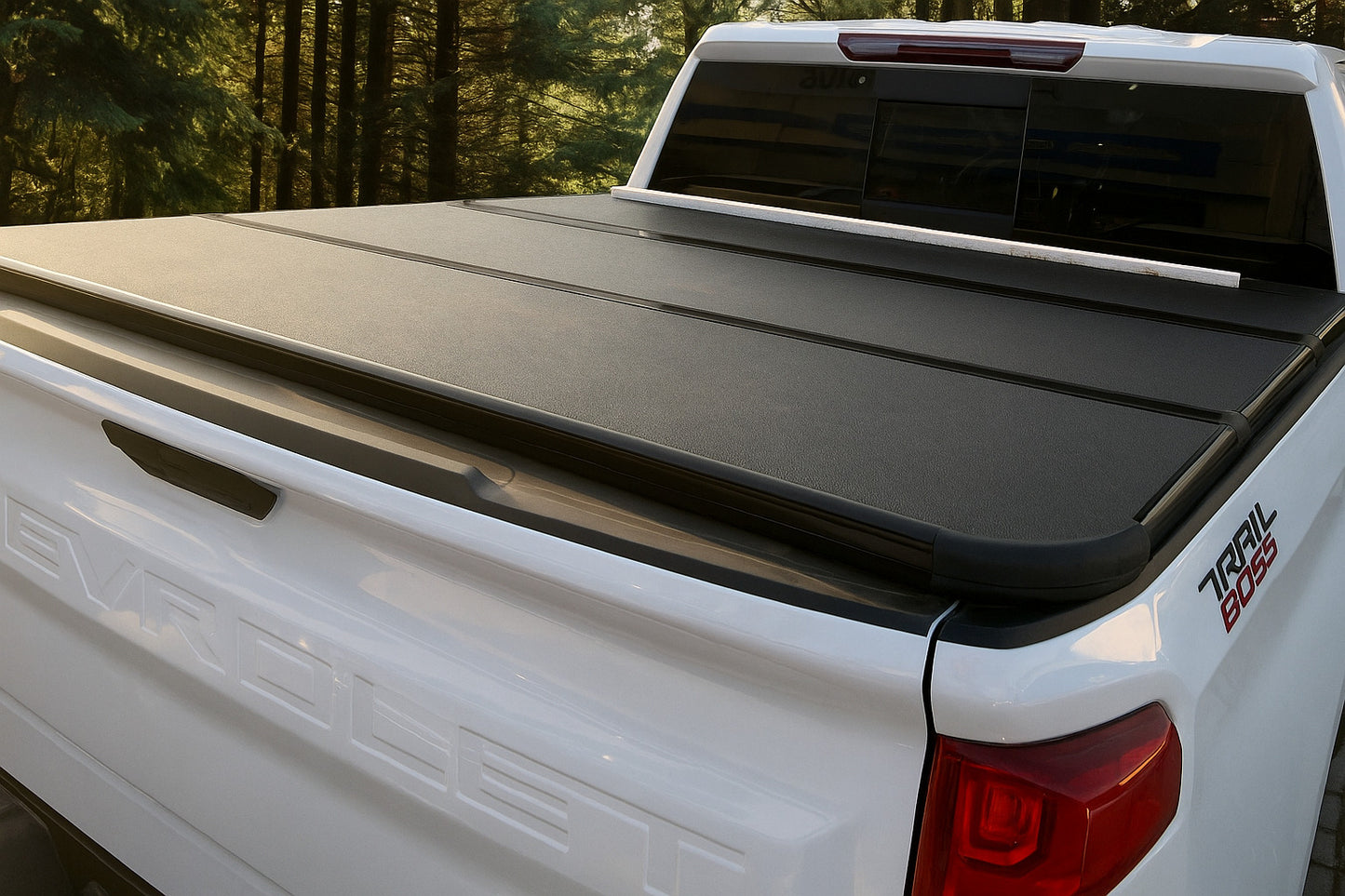 TAPA PLEGABLE CHEVROLET SILVERADO (2019+) | SOBRE RIEL