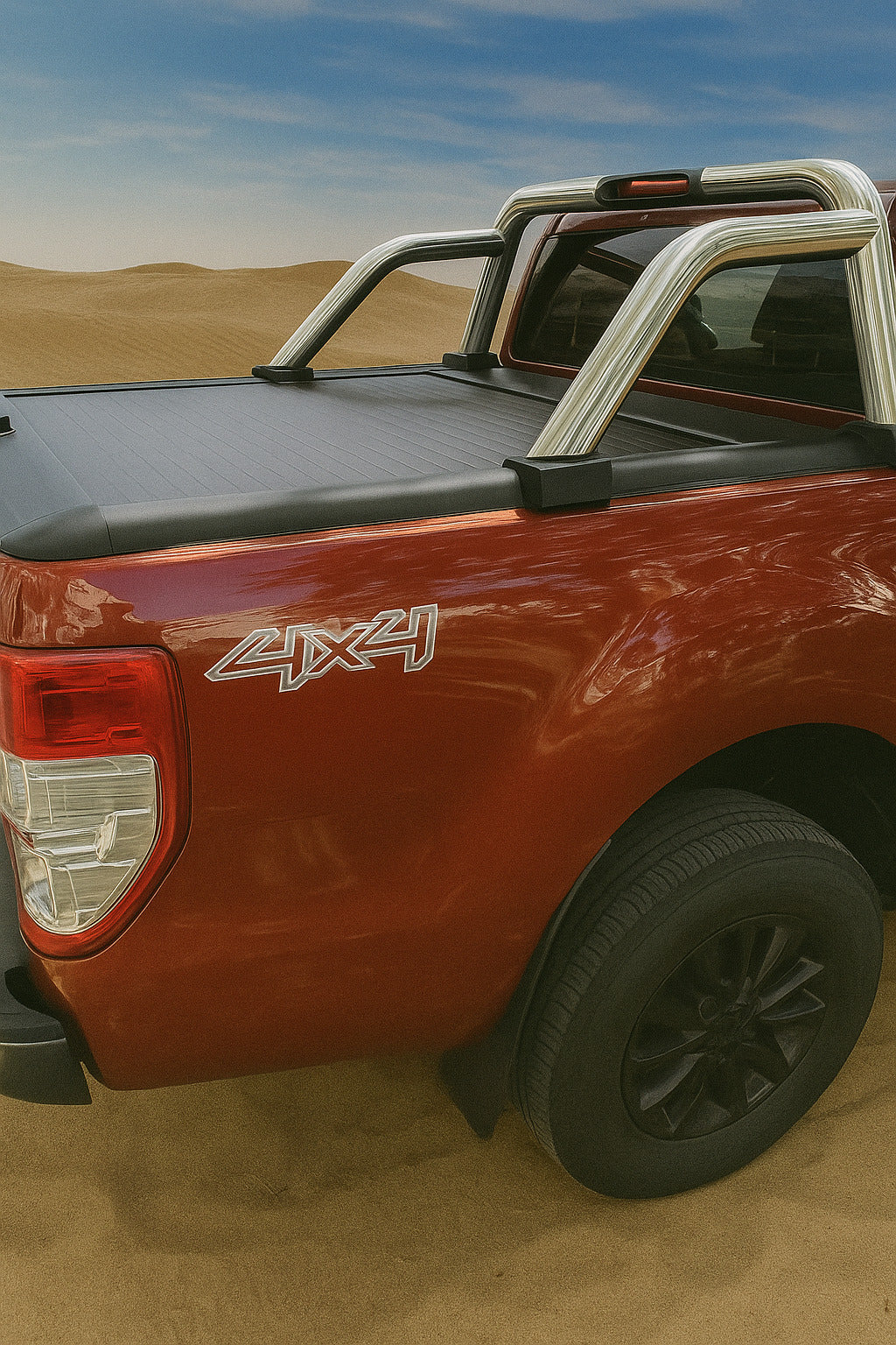 TAPA RETRACTIL FORD RANGER XLT (2012+) | WINBO