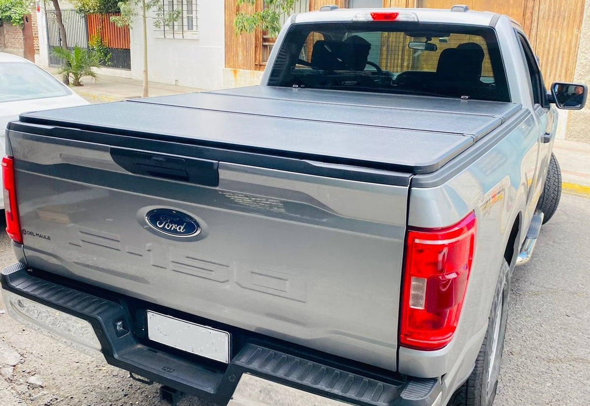 TAPA PLEGABLE FORD F150 C/S 6.5FT | SOBRE RIEL