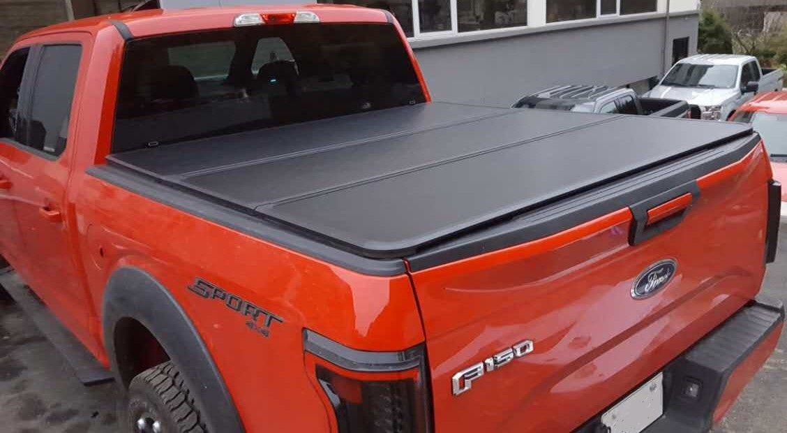 TAPA PLEGABLE FORD F150 D/C (2015+) | SOBRE RIEL