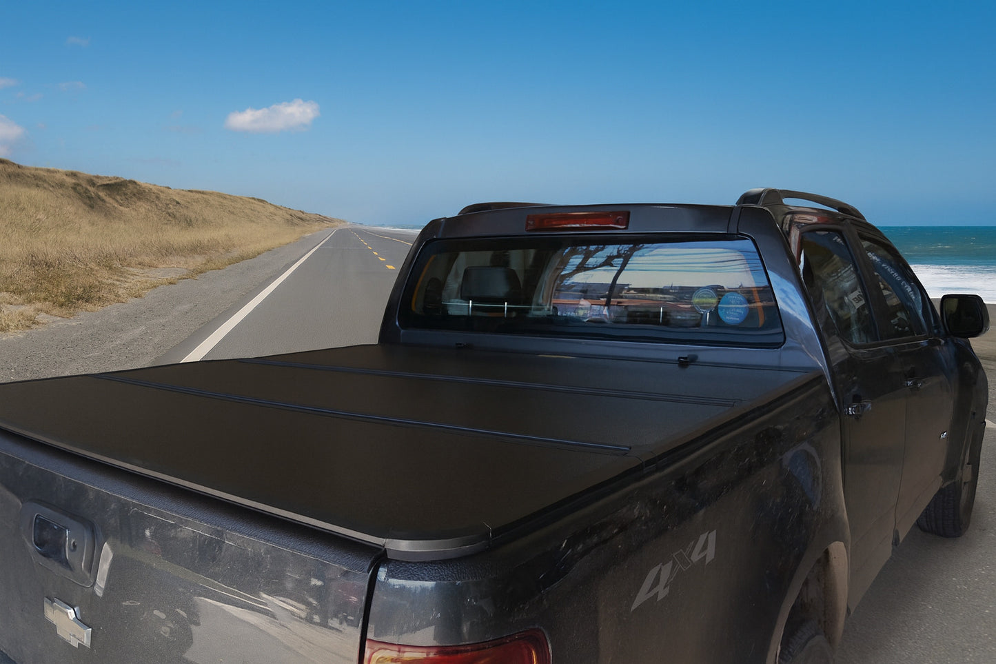 TAPA PLEGABLE CHEVROLET COLORADO (2019+) | SOBRE RIEL | WINBO