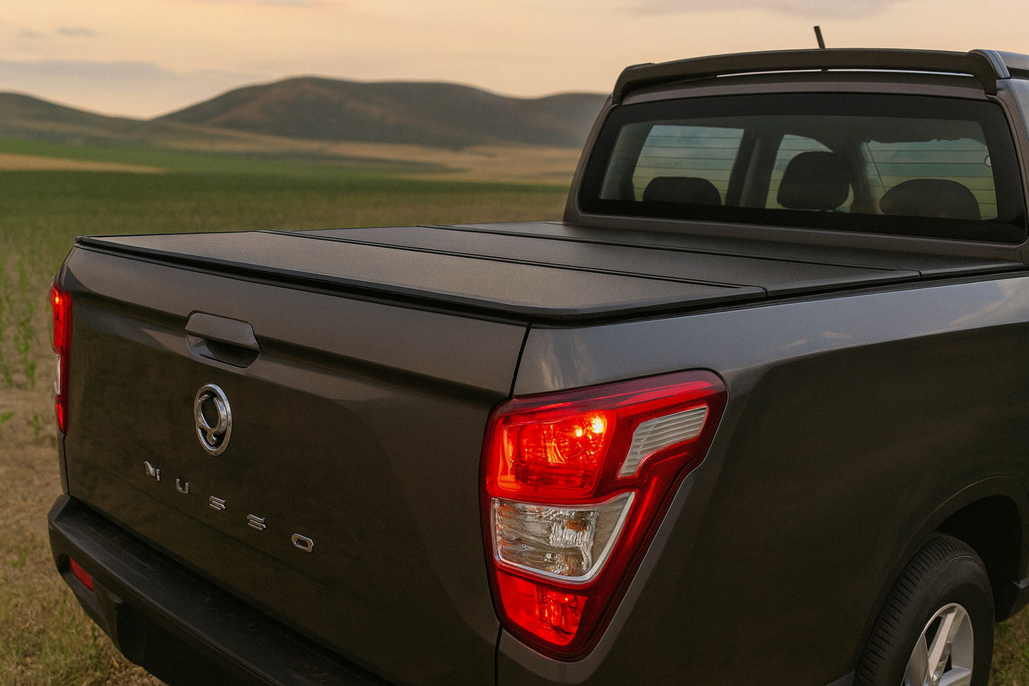 TAPA PLEGABLE SSANGYONG GRAND MUSSO (2021+) | SOBRE RIEL | WINBO