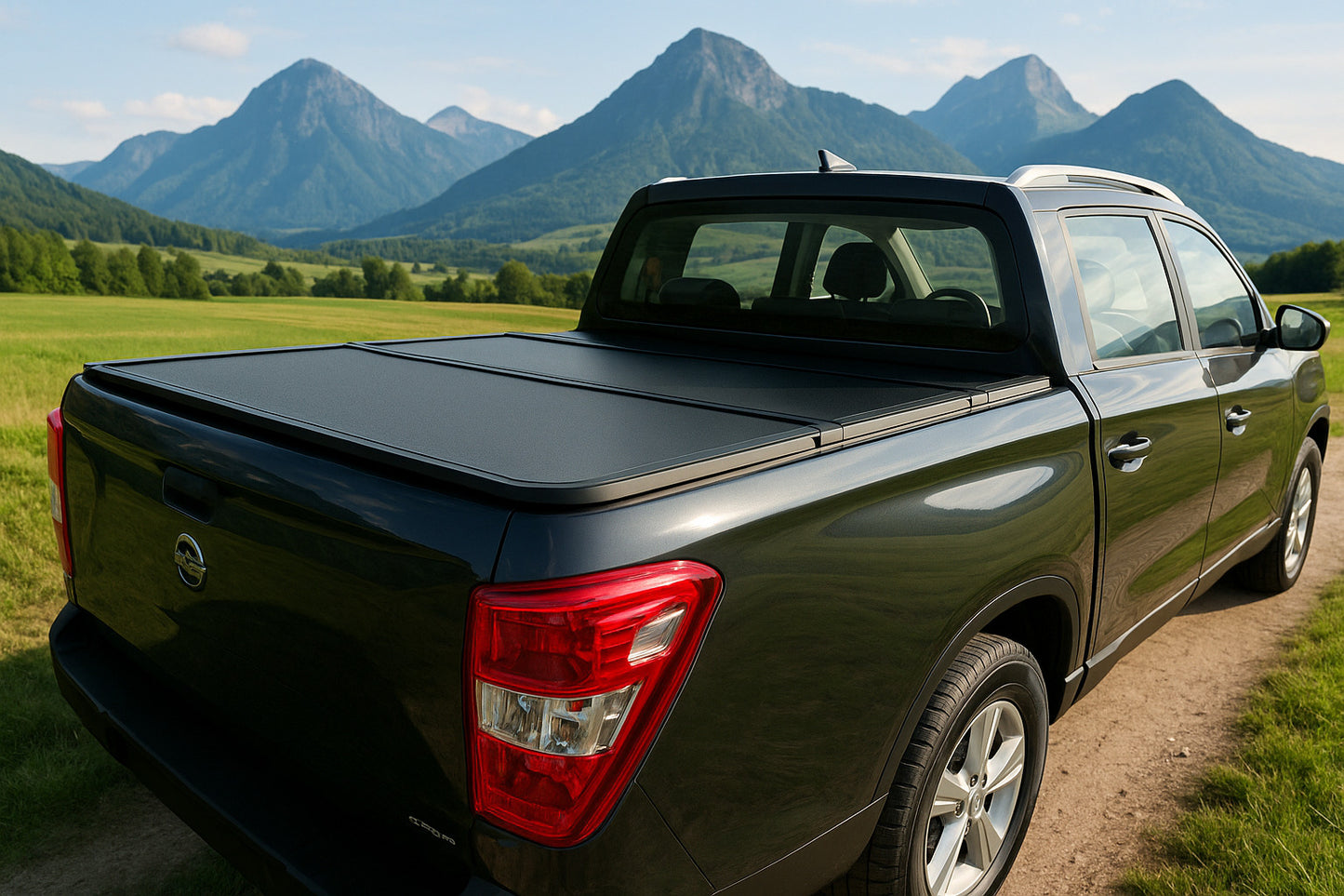 TAPA PLEGABLE SSANGYONG MUSSO (2018+) | SOBRE RIEL | WINBO