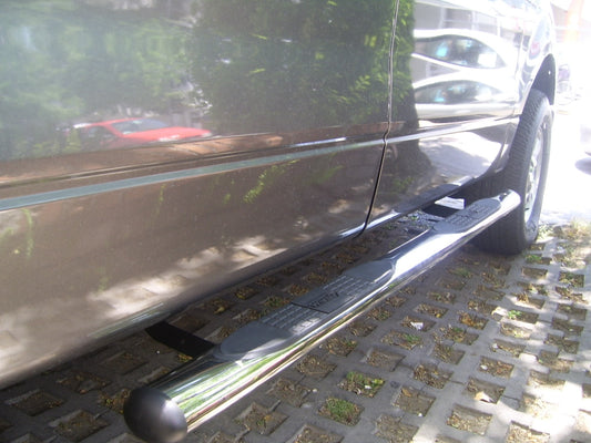 PISADERA TOYOTA TUNDRA (2007-2008) | OVALADA INOX 4" | WINBO