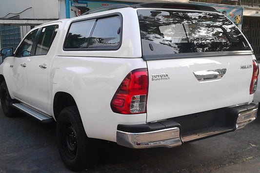 CUPULA TOYOTA HILUX D/C (2015+) | 560 | CARRYBOY -A PEDIDO- VALOR INCLUYE PINTURA E INSTALACION EN NUESTRO LOCAL EN SANTIAGO.