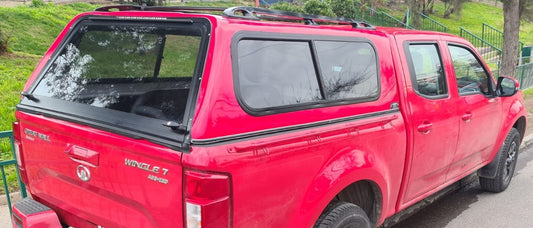 CUPULA FIBRA VIDRIO NACIONAL GREAT WALL WINGLE 7 (2019+) | VENTANAS VIDRIO CLARO -A PEDIDO- VALOR INCLUYE PINTURA E INSTALACION EN NUESTRO LOCAL EN SANTIAGO.