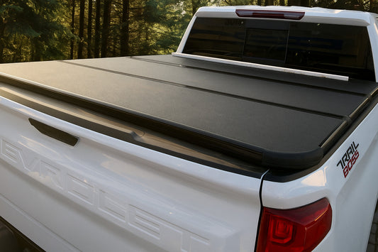 TAPA PLEGABLE CHEVROLET SILVERADO 5.8FT (2014+) | SOBRE RIEL