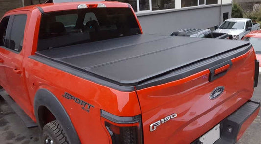 TAPA PLEGABLE FORD F150 D/C (2015+) | SOBRE RIEL