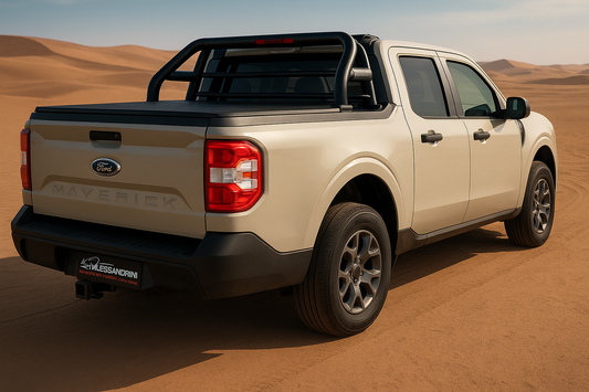 BARRA NEGRA FORD MAVERICK (2022+) C/LUZ S/LOGO
