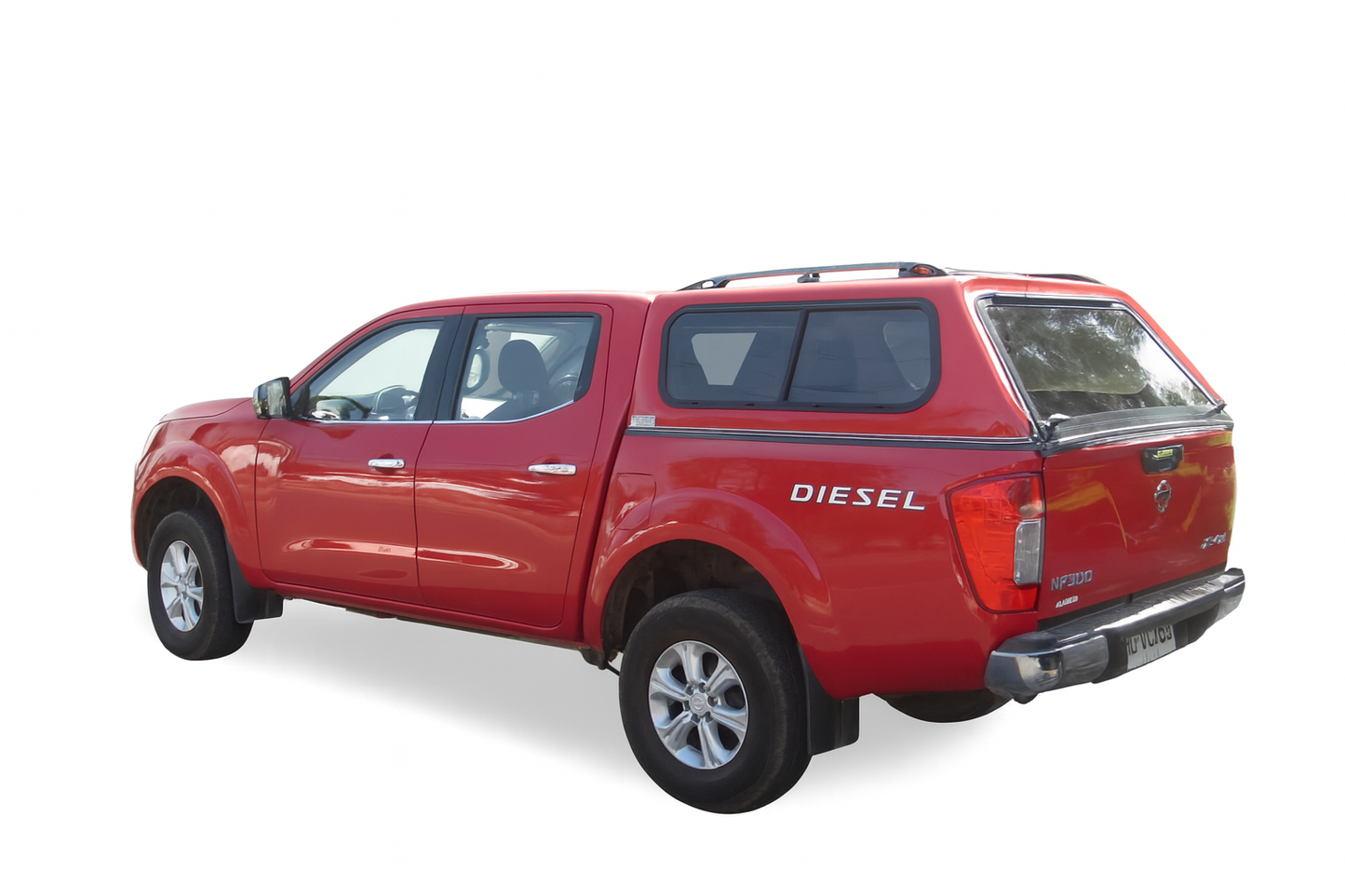 CUPULA FIBRA VIDRIO NACIONAL NISSAN NAVARA D/C (2021+) | CIEGAS CON PUERTA DE VIDRIO  -A PEDIDO- VALOR INCLUYE PINTURA E INSTALACION EN NUESTRO LOCAL EN SANTIAGO.