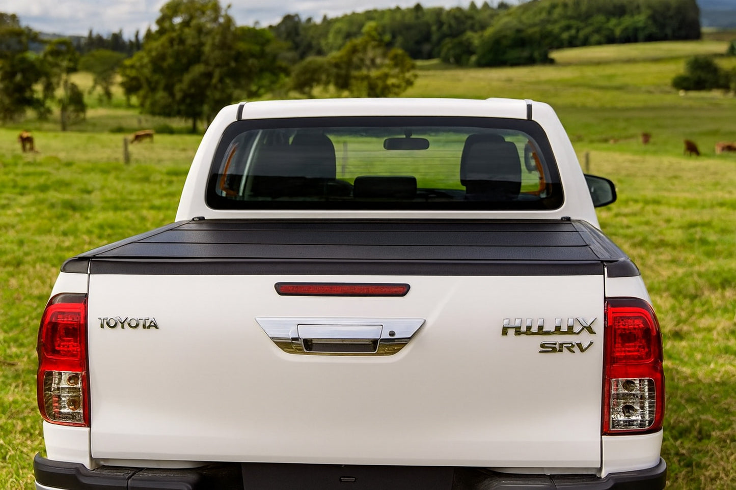 TAPA PLEGABLE TOYOTA HILUX (2015+) | BAJO RIEL
