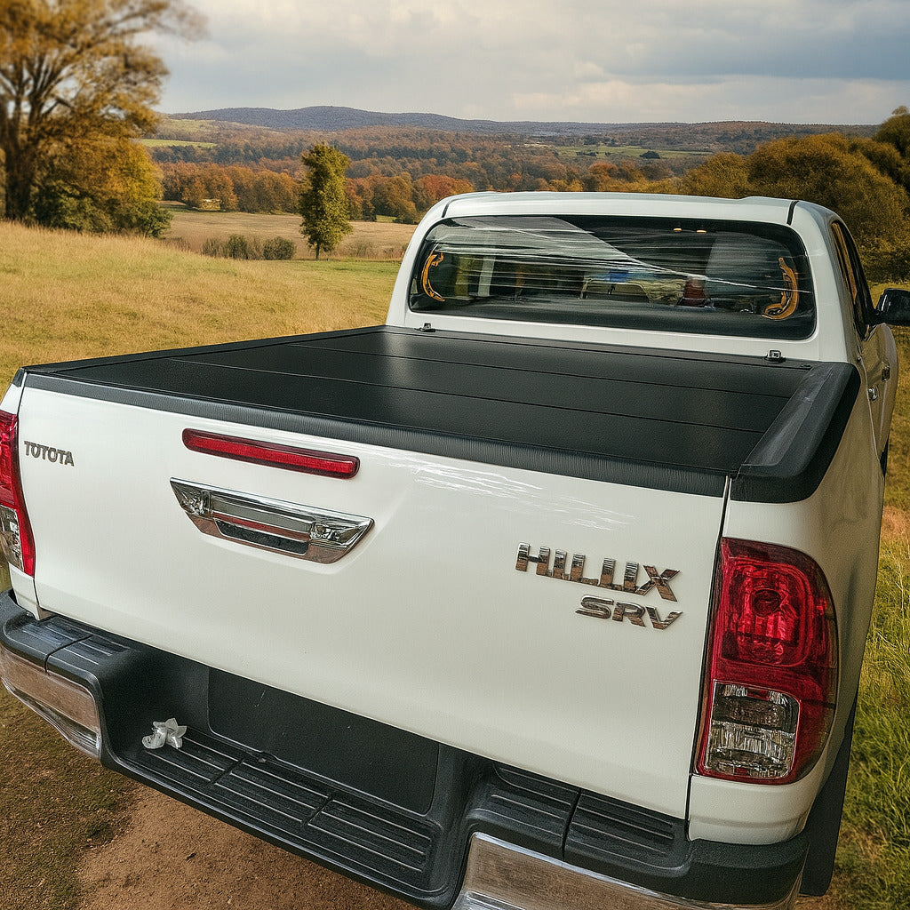 TAPA PLEGABLE TOYOTA HILUX (2015+) | BAJO RIEL | WINBO