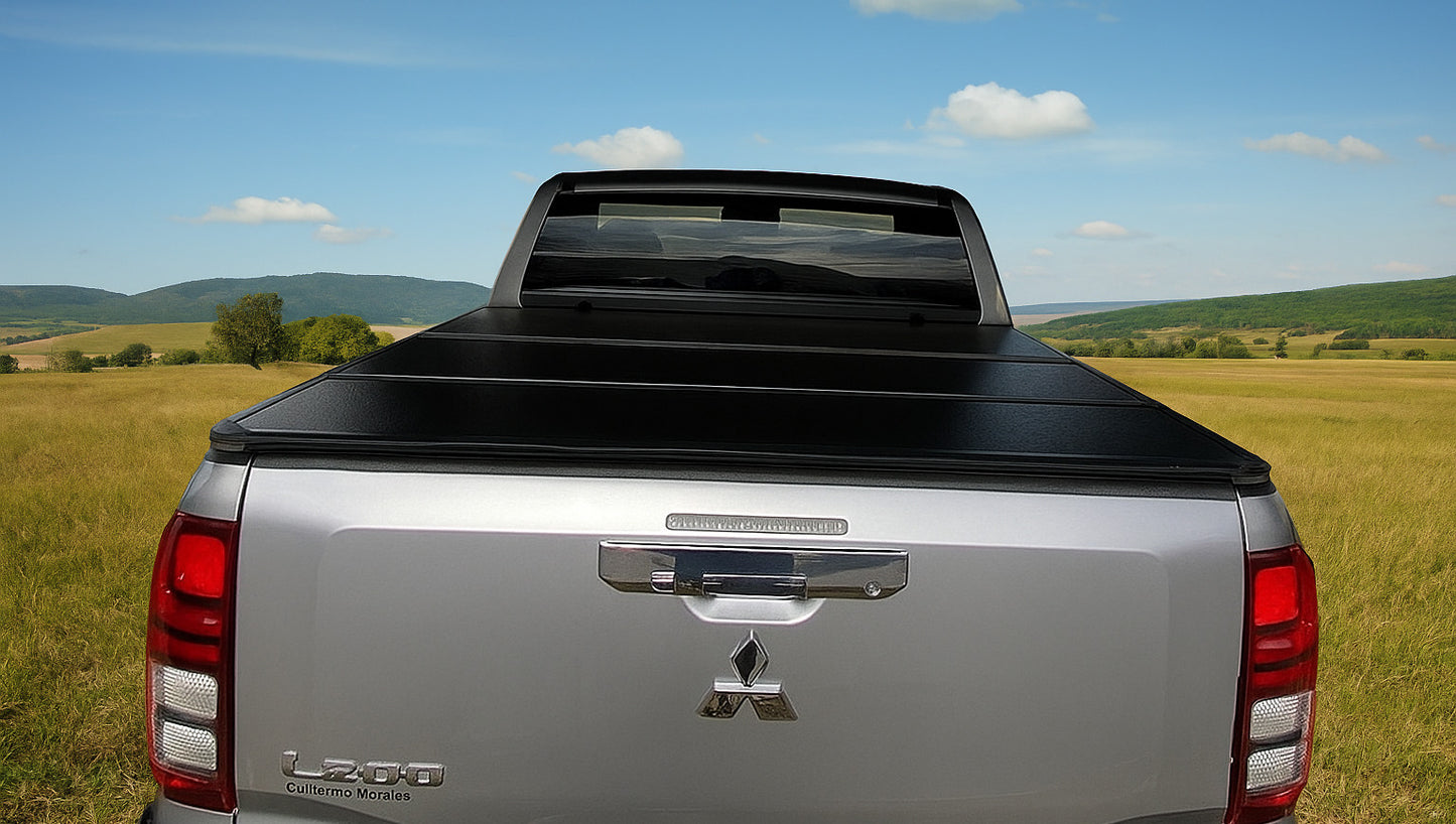 TAPA PLEGABLE MITSUBISHI L200 (2015+) | SOBRE RIEL