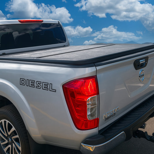 TAPA PLEGABLE NISSAN NP300 (2015-2020) | SOBRE RIEL